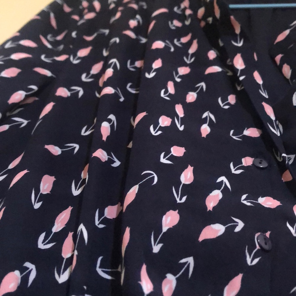 NORDSTROM Dress With Tulips By Daniel Rainn - Picture 10 of 10